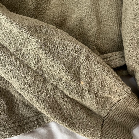 Madewell Olive Green Sweatshirt - Picture 2 of 4
